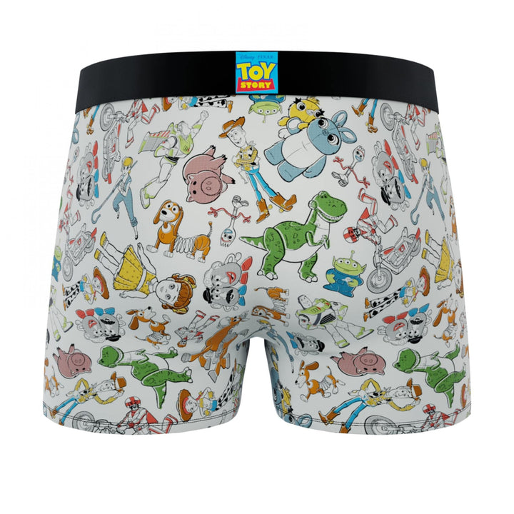 Crazy Boxer Toy Story Sketches Mens Boxer Briefs Image 4