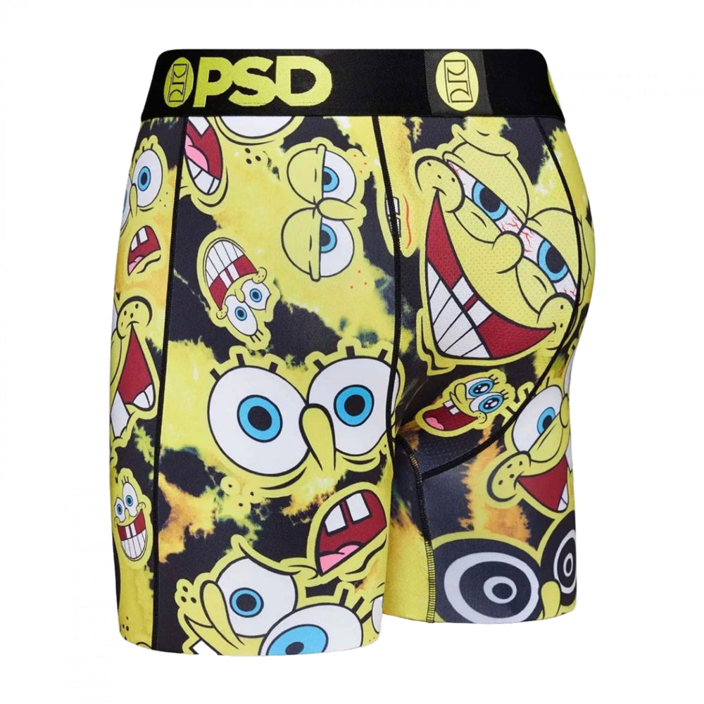 SpongeBob SquarePants Expressions Tie-Dye PSD Boxer Briefs Image 2