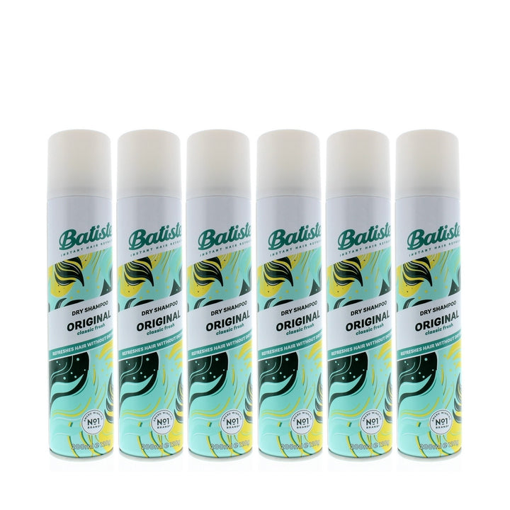 Batiste Instant Hair Refresh Dry Shampoo Original Classic Fresh 200ml/120g (6-Pack) Image 2