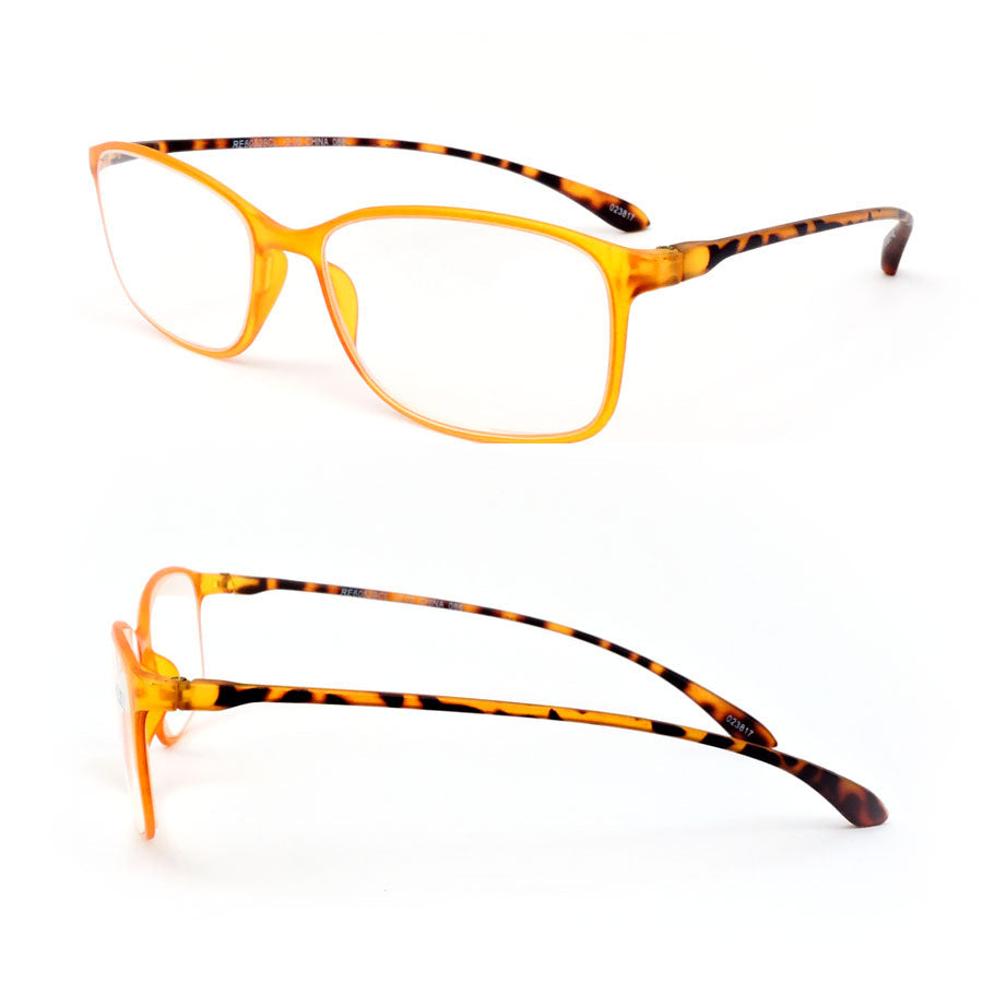 Super Light and Extremely Flexible Frame Frosted Matte Finish Reading Glasses Image 1