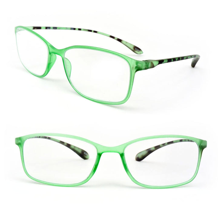 Super Light and Extremely Flexible Frame Frosted Matte Finish Reading Glasses Image 1