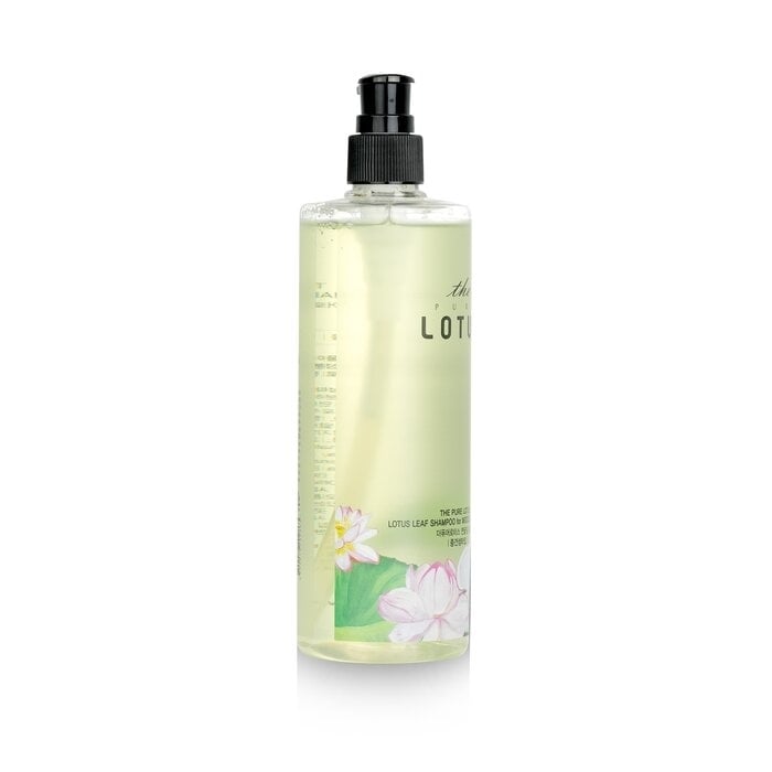 THE PURE LOTUS - Lotus Leaf Shampoo - For Middle and Dry Scalp(420ml) Image 2