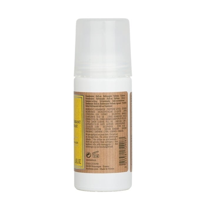LOccitane - Citrus Verbena Refreshing Roll-On Deodorant(50ml/1.6oz) Image 3
