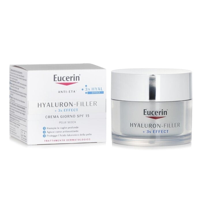 Eucerin - Hyaluron Filler + 3x Effect Day Cream SPF15 (For Dry Skin)(50ml) Image 2