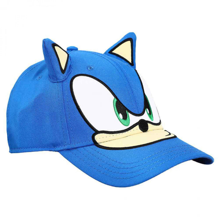 Sonic The Hedgehog 3D Cosplay Strapback Hat with Ears Image 3
