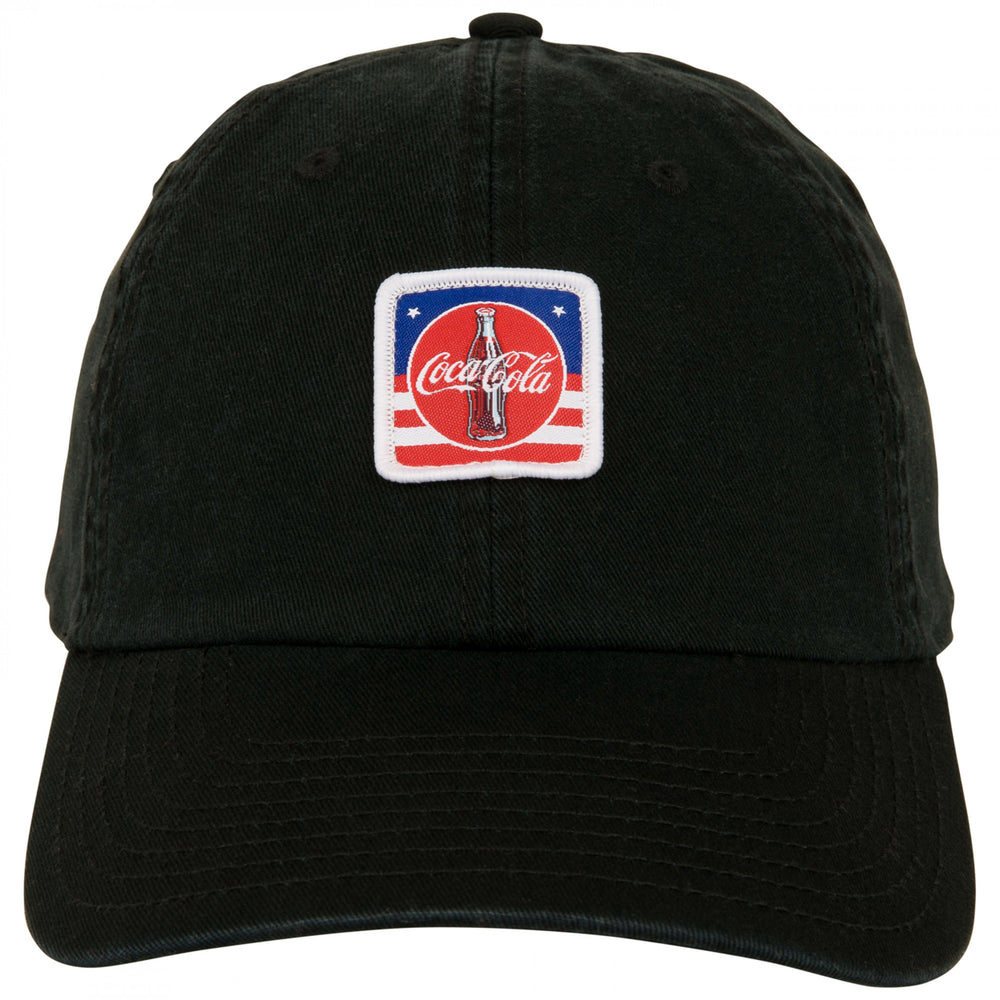 Coca-Cola Patriotic Patch Adjustable Hat Image 2