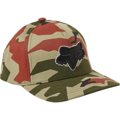 Fox Racing Kids Snapback Hat Green Camo Epicycle 110 One Size Youth Cap Image 1