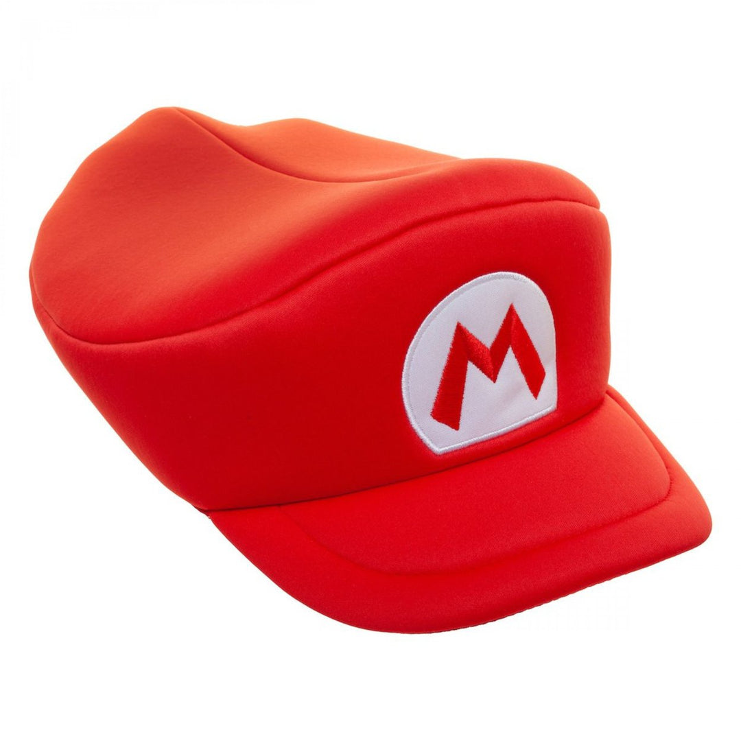 Super Mario Bros. Mario Embroidered Cosplay Hat Image 3