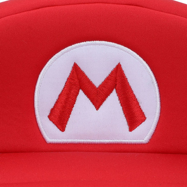 Super Mario Bros. Mario Embroidered Cosplay Hat Image 4