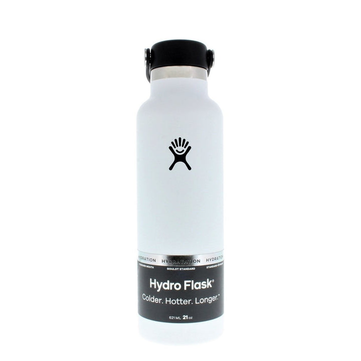 Hydro Flask Standard Mouth Water Bottle with Flex Cap 21oz/621ml Image 1