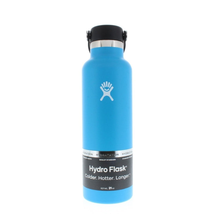 Hydro Flask Standard Mouth Water Bottle with Flex Cap 21oz/621ml Image 1