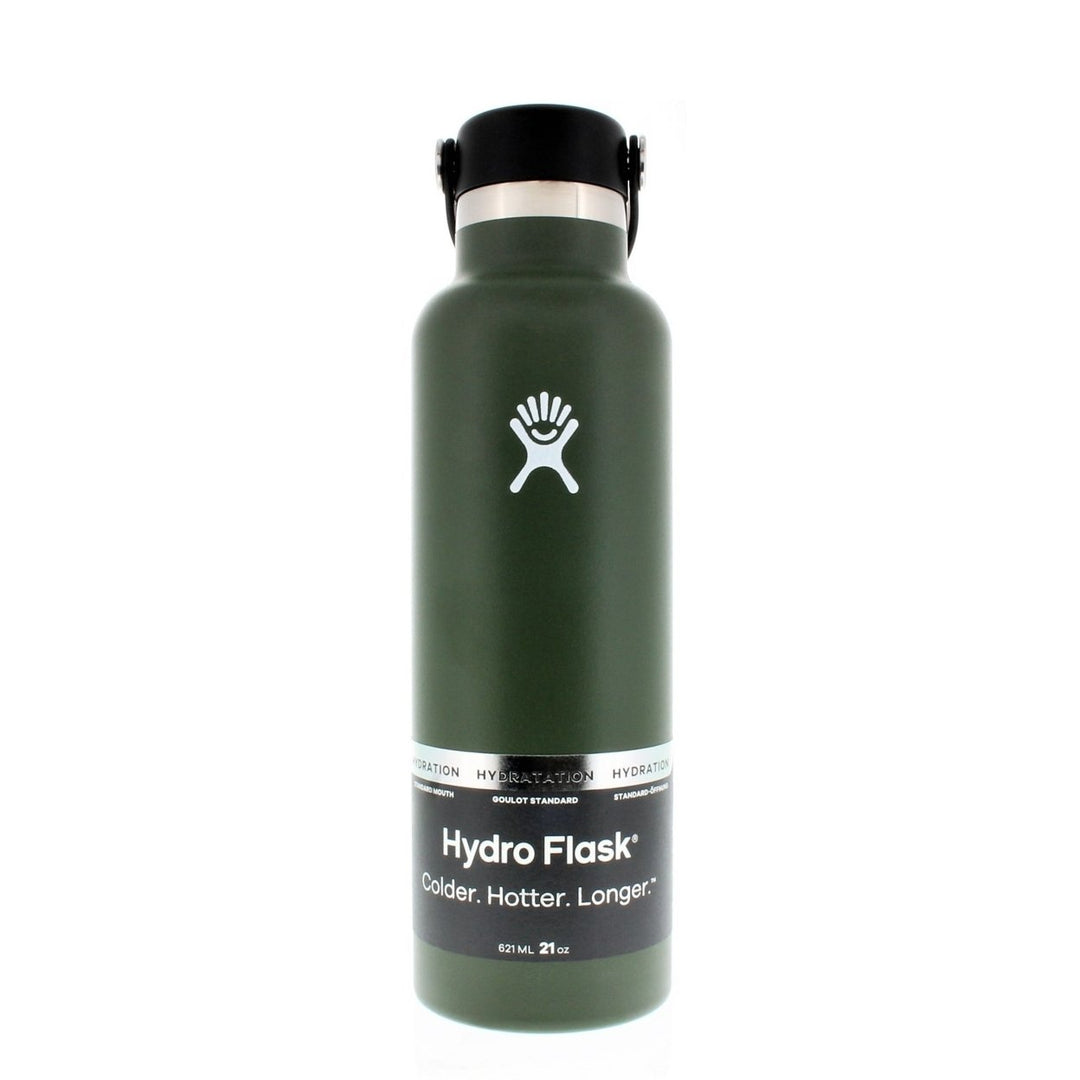 Hydro Flask Standard Mouth Water Bottle with Flex Cap 21oz/621ml Image 1