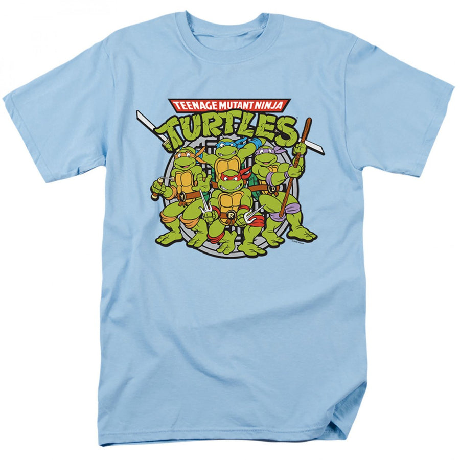 Teenage Mutant Ninja Turtles Classic Group Shot T-Shirt Image 1