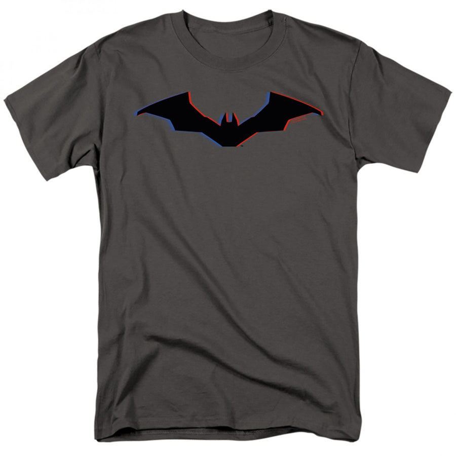 The Batman Robert Pattinson Tri-Color Logo T-Shirt Image 1