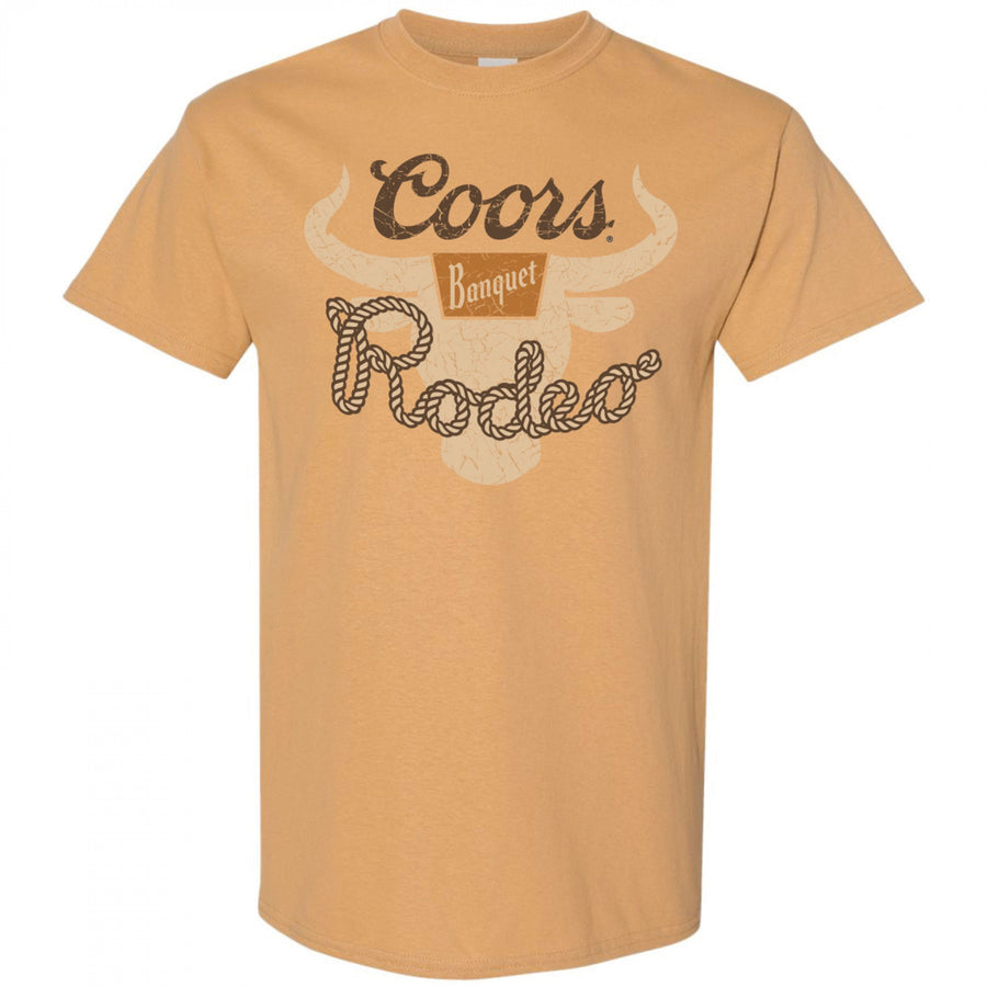 Coors Banquet Rodeo Lasso Orange Colorway T-Shirt Image 1