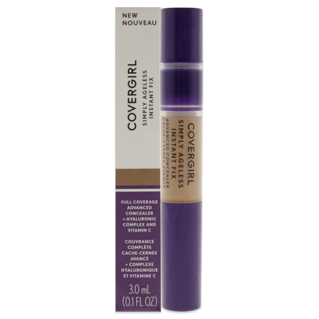 Simply Ageless Instant Fix Advanced Concealer - 380 Caramel by CoverGirl for Women - 0.1 oz Concealer Image 1