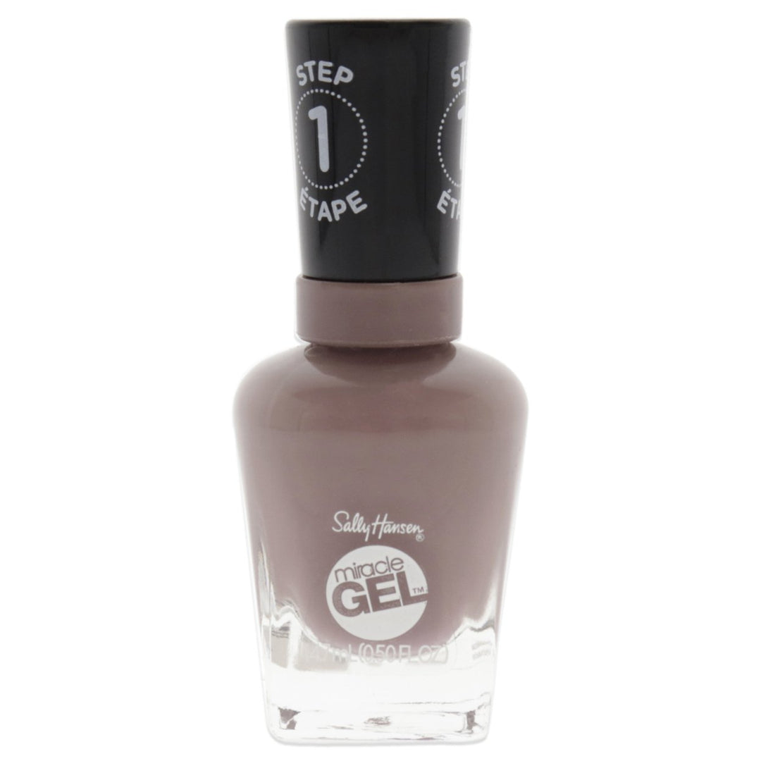Miracle Gel - 205 To The Taupe by Sally Hansen for Women - 0.5 oz Nail Polish Image 1