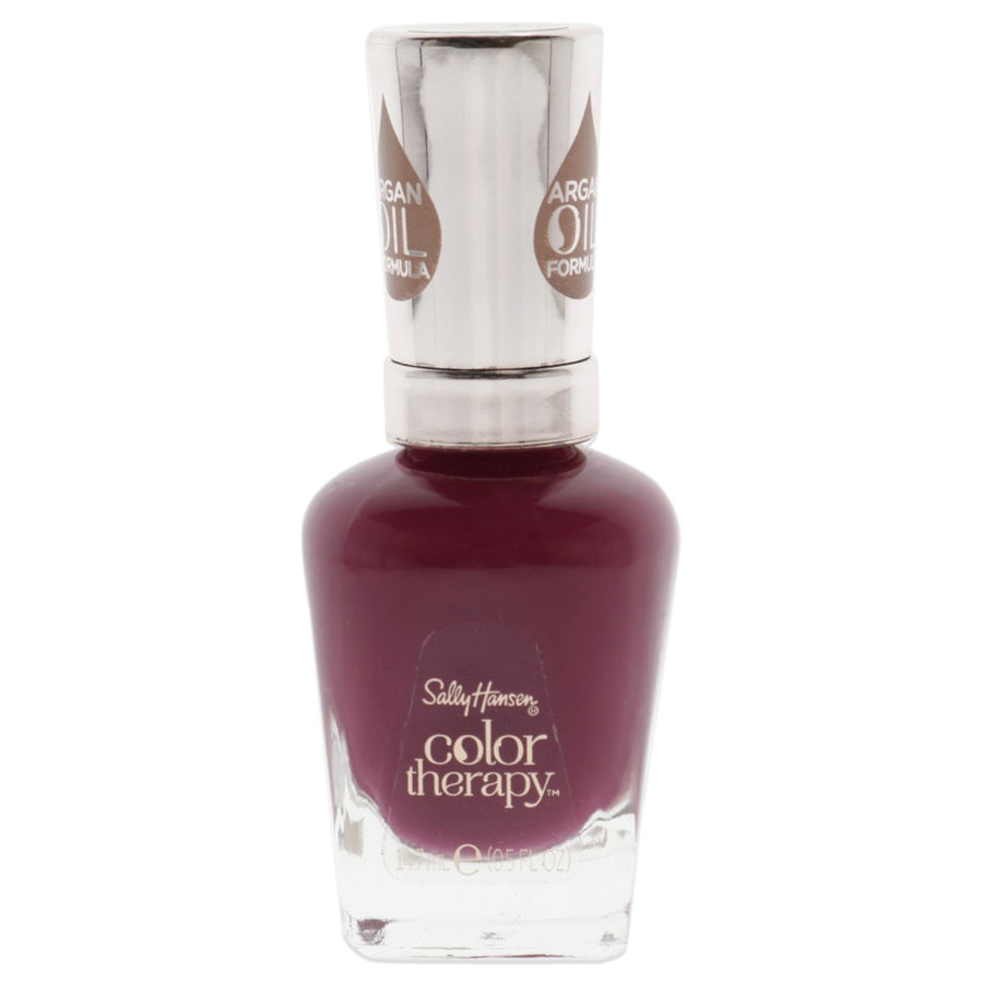 Color Therapy Nail Polish - 380 Ohm My Magenta by Sally Hansen for Women - 0.5 oz Nail Polish Image 1
