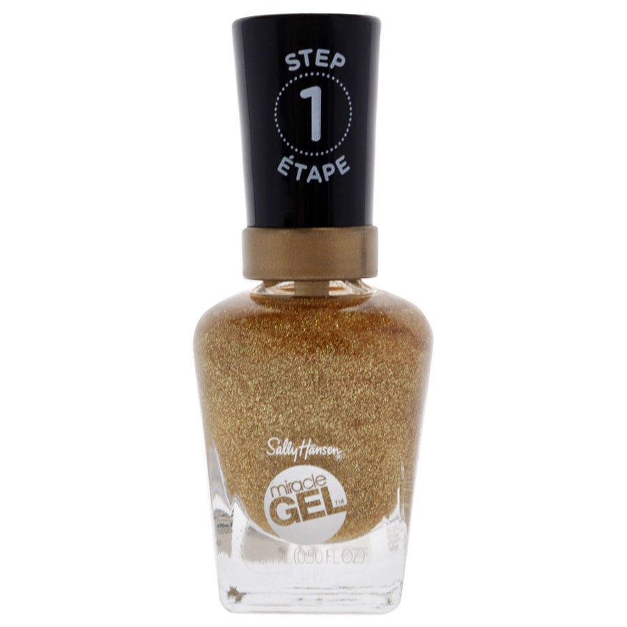 Miracle Gel Nail Polish - 155 Five Golden Blings by Sally Hansen for Women - 0.5 oz Nail Polish Image 1