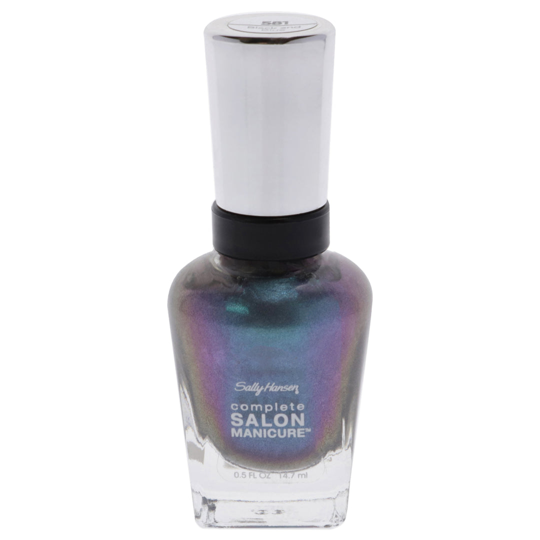 Complete Salon Manicure - 581 Black and Blue by Sally Hansen for Women - 0.5 oz Nail Polish Image 1