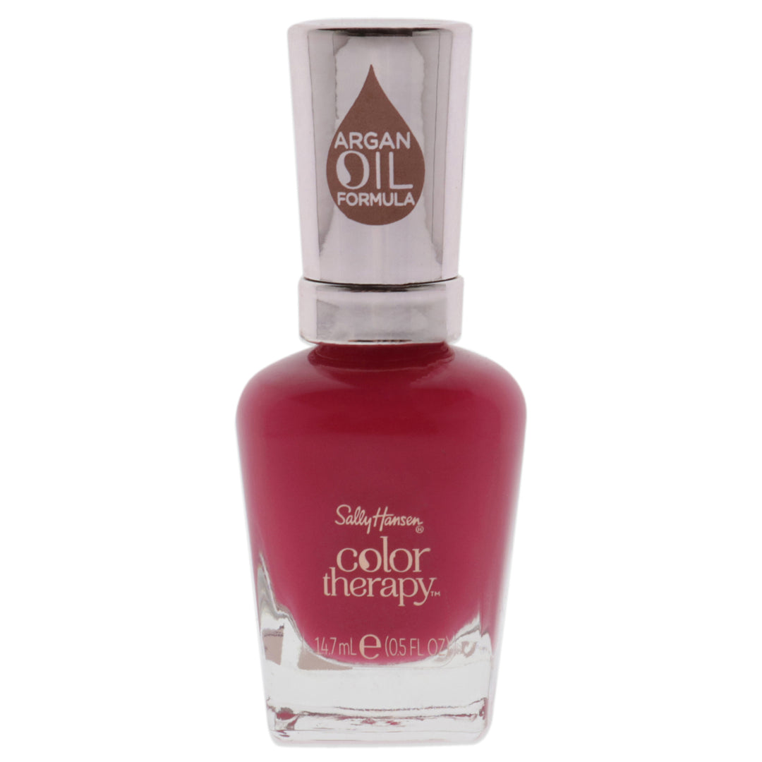 Color Therapy Nail Polish - 290 Pampered In Pink by Sally Hansen for Women - 0.5 oz Nail Polish Image 1