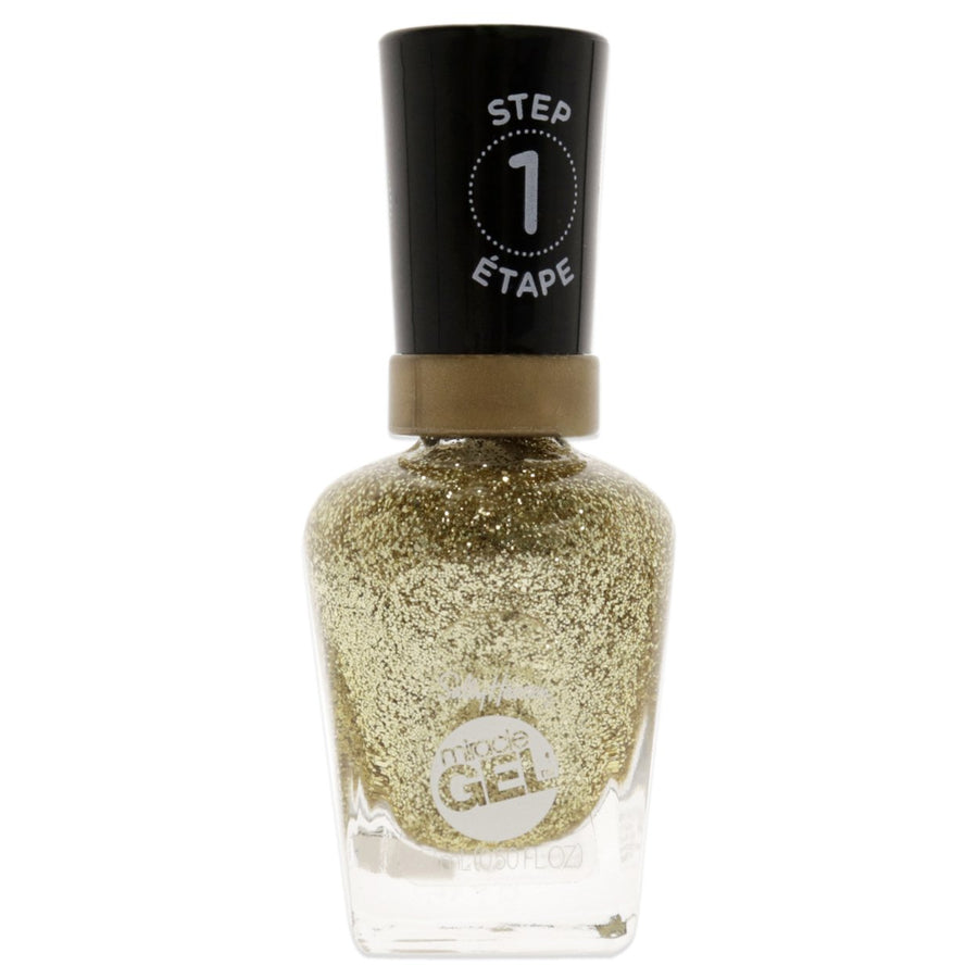 Miracle Gel - 152 Good As Gold by Sally Hansen for Women - 0.5 oz Nail Polish Image 1