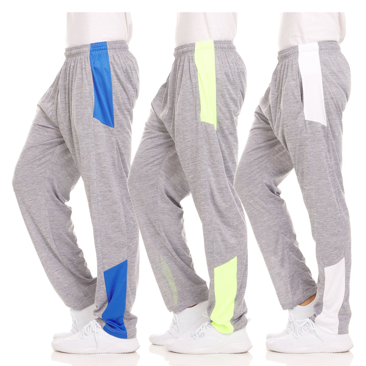 DARESAY Dry-Fit Sweatpants for Men 3 Packs Quick-Dry Comfortable Polyester Image 1