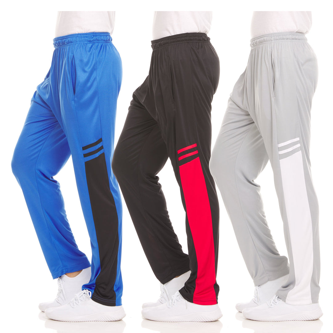 DARESAY Dry-Fit Sweatpants for Men 3 Packs Quick-Dry Comfortable Polyester Image 1