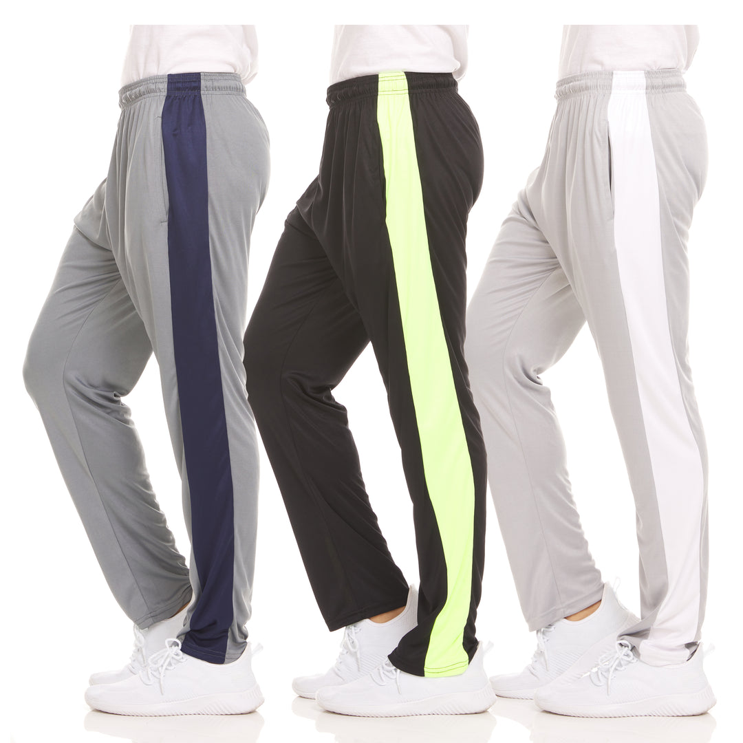 DARESAY Dry-Fit Sweatpants for Men 3 Packs Quick-Dry Comfortable Polyester Image 1