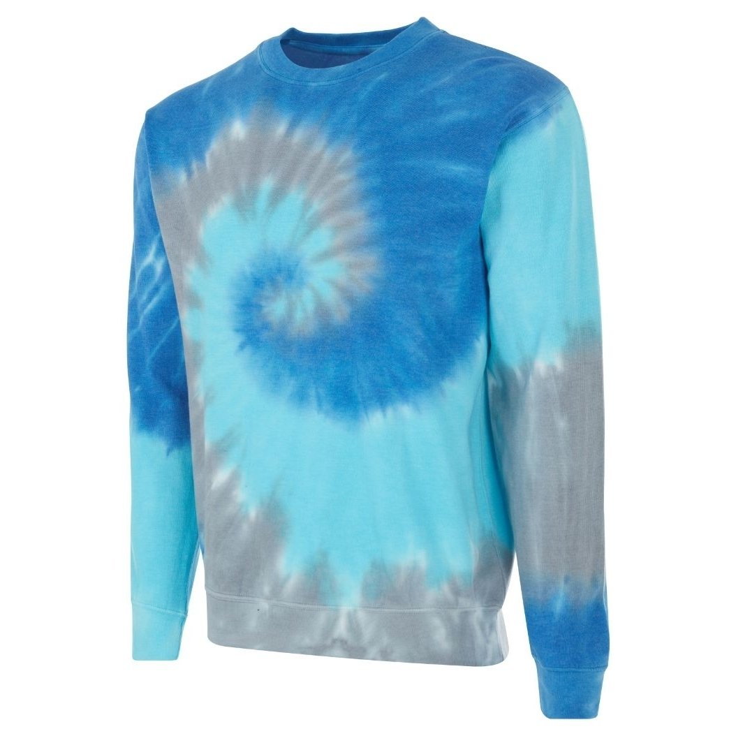 DARESAY Tie Dye Fleece Long Sleeve for Men and Women Image 1