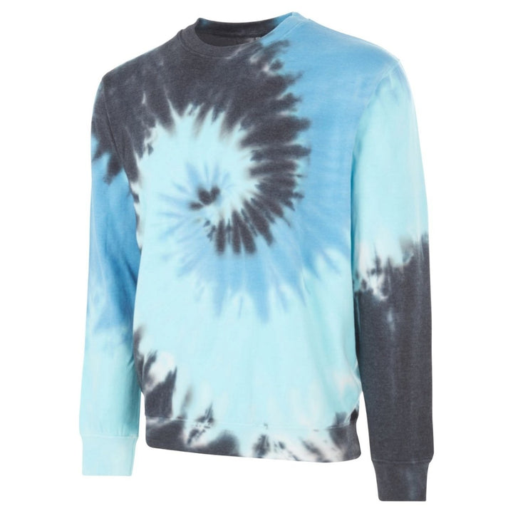 DARESAY Tie Dye Fleece Long Sleeve for Men and Women Image 1