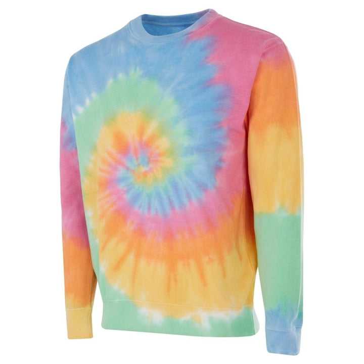 DARESAY Tie Dye Fleece Long Sleeve for Men and Women Image 1