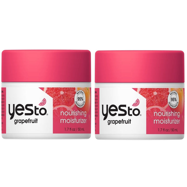 (2 Pack) Yes To Grapefruit Nourishing Moisturizer with Vitamin C 1.7 Oz Image 1