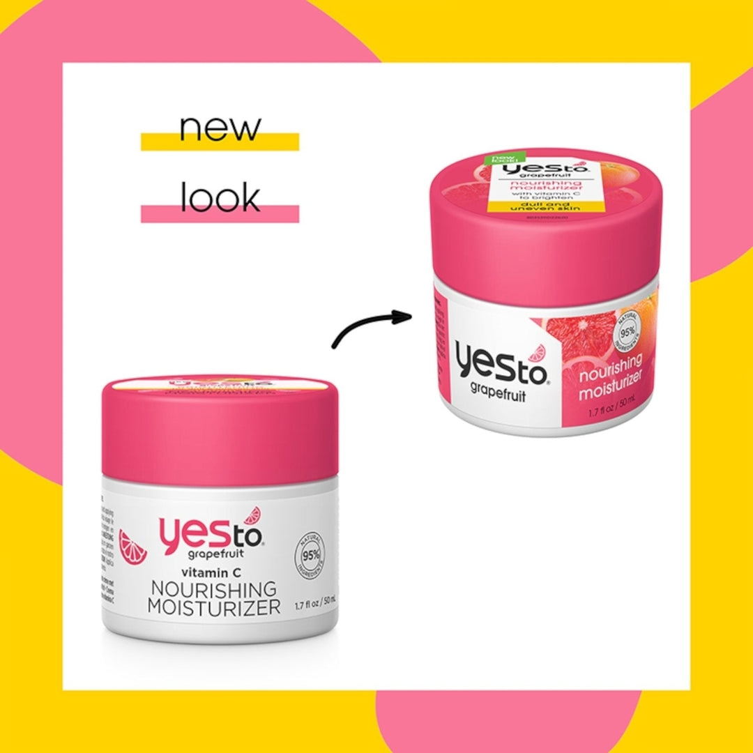 (2 Pack) Yes To Grapefruit Nourishing Moisturizer with Vitamin C 1.7 Oz Image 2