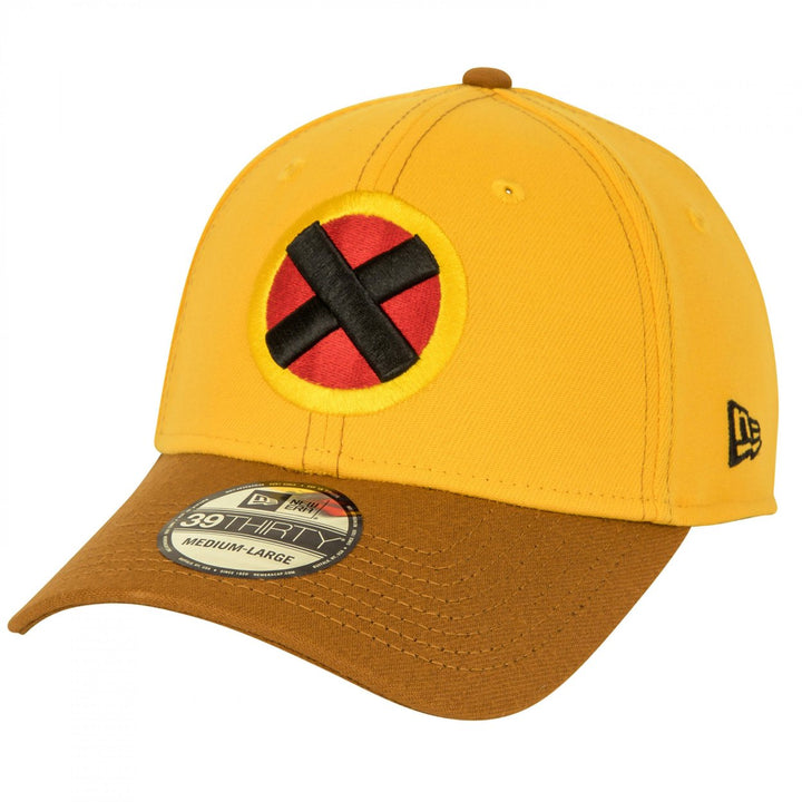 Wolverine Uncanny X-Men Yellow and Brown Era 39Thirty Fitted Hat Image 1