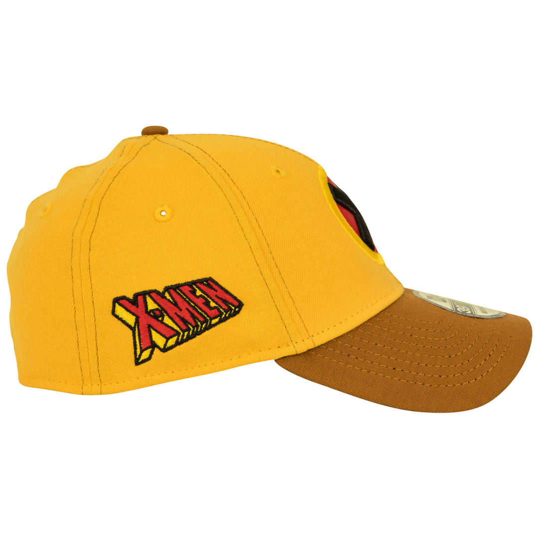 Wolverine Uncanny X-Men Yellow and Brown Era 39Thirty Fitted Hat Image 4