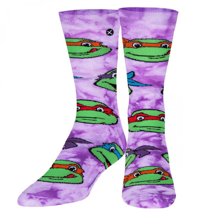 Teenage Mutant Ninja Turtles Group Tie-Dye Socks Image 2