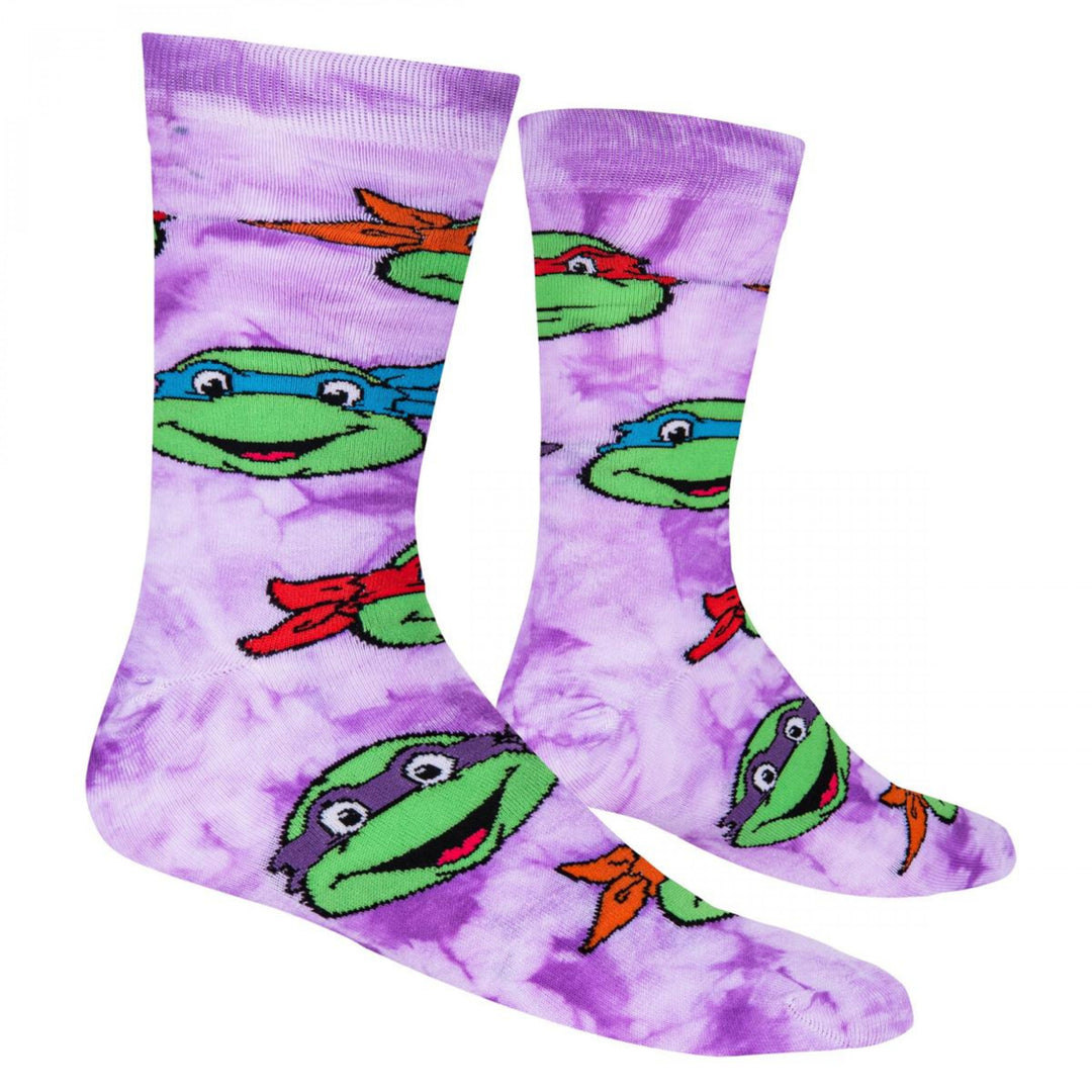 Teenage Mutant Ninja Turtles Group Tie-Dye Socks Image 3