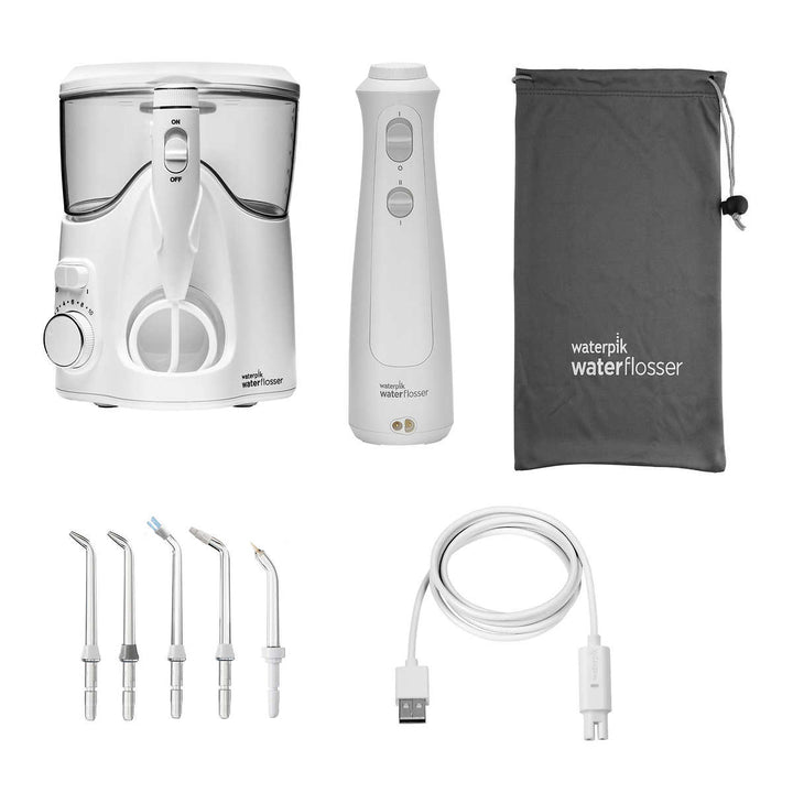 Waterpik Ultra Plus and Cordless Pearl Water Flosser Combo Pack Image 3