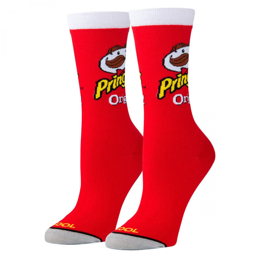Pringles Original Can Womens Crew Socks Image 1