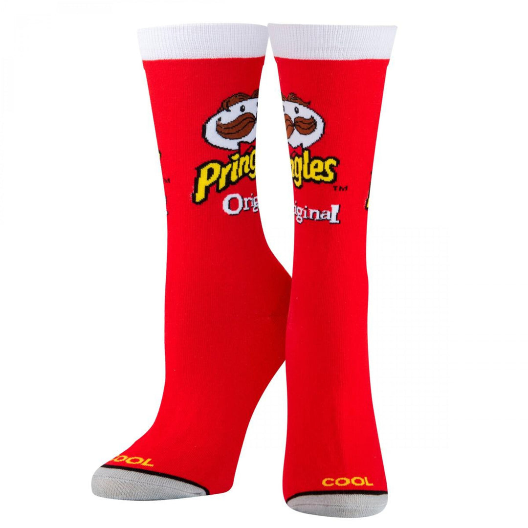 Pringles Original Can Womens Crew Socks Image 2