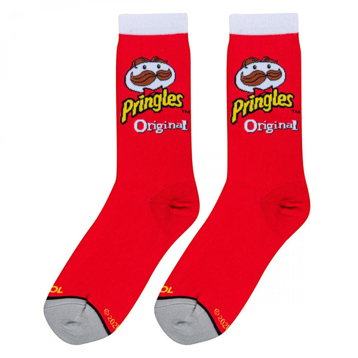 Pringles Original Can Womens Crew Socks Image 4