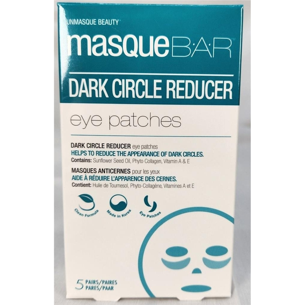 masque BAR Eye Mask Patches Dark Circle Reducer Prevents - 5 Pairs Image 3