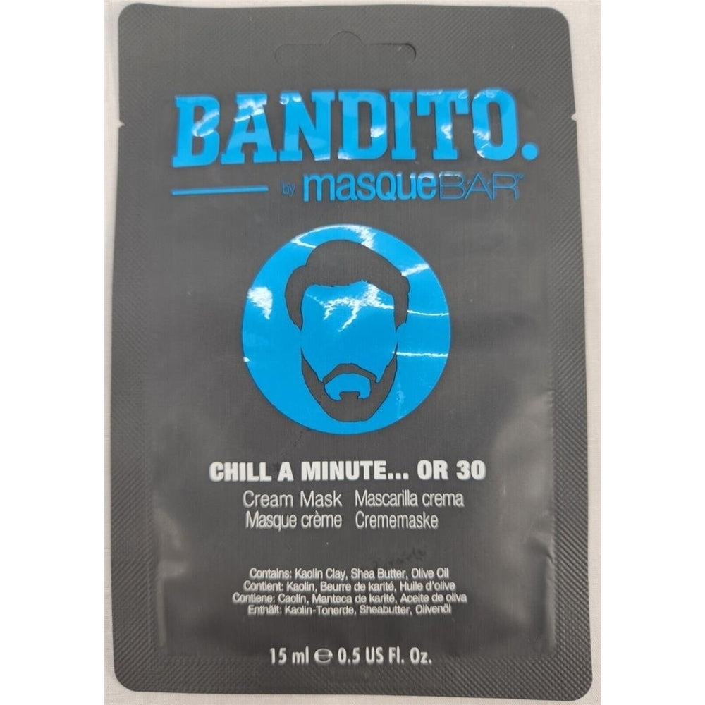 MasqueBar Bandito Chill A Minute Or 30 Cream Mask Quantity of 6 Image 2