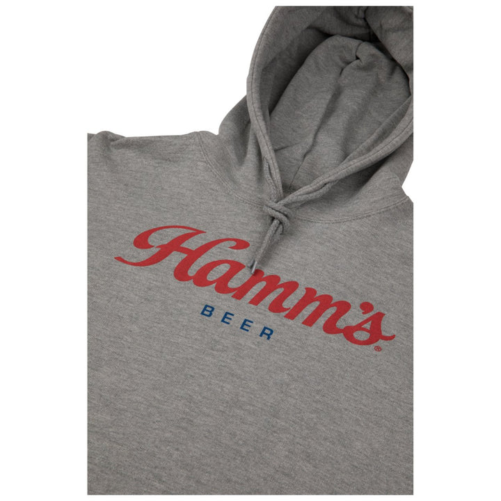 Hamms Beer Logo Grey Colorway Pullover Hoodie Image 2