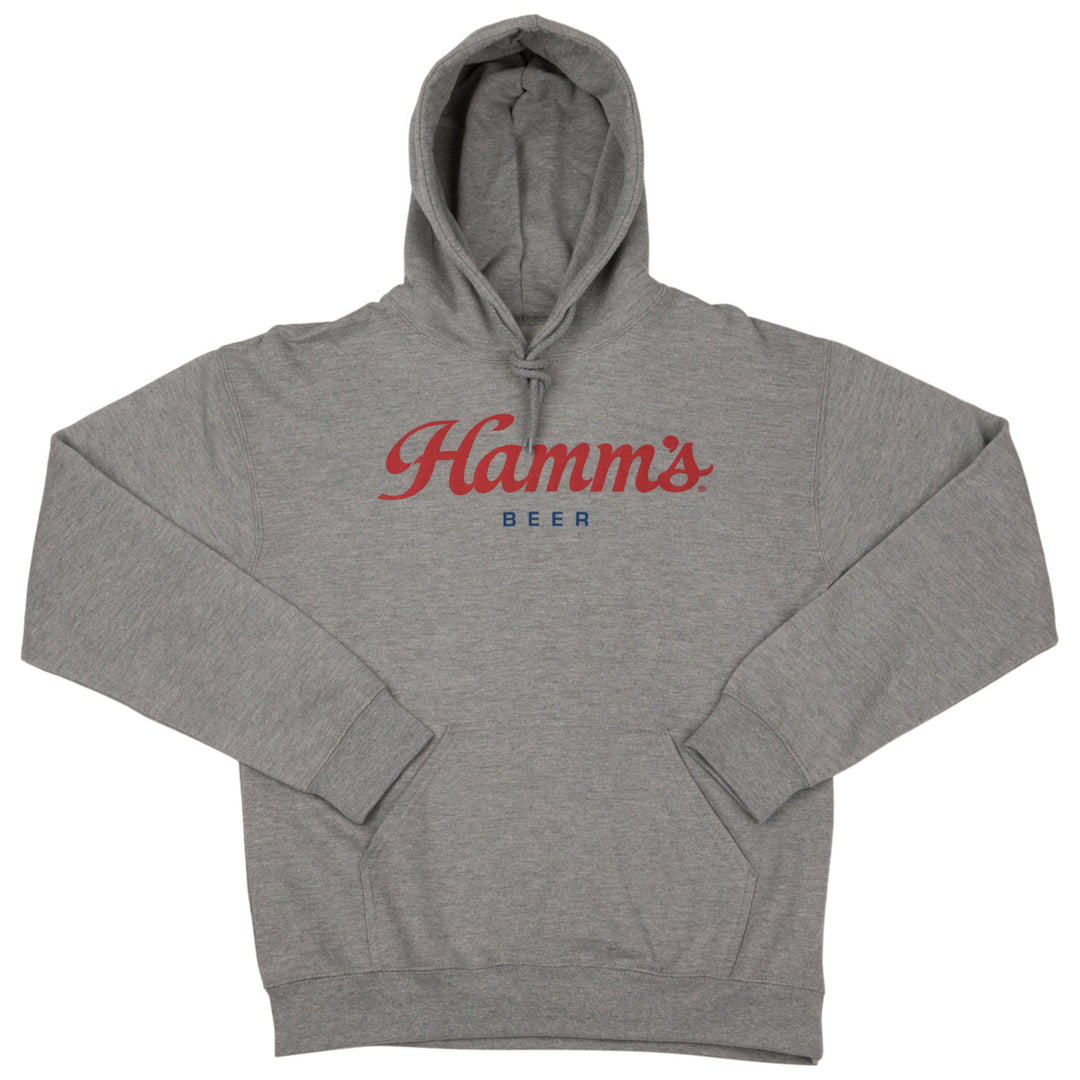 Hamms Beer Logo Grey Colorway Pullover Hoodie Image 3