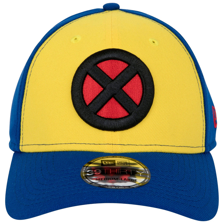 X-Men Symbol Wolverine Two-Tone Colorway Era 39Thirty Fitted Hat Image 2