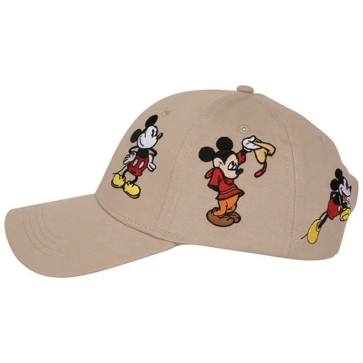 Disney Mickey Mouse Through The Years Baseball Cap Image 3