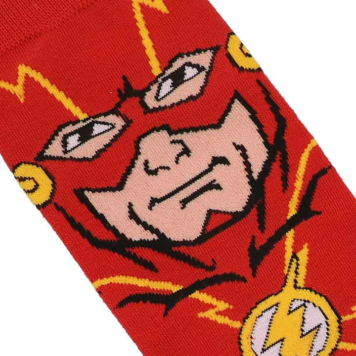 The Flash Rebirth 360 Character Crew Socks Image 4