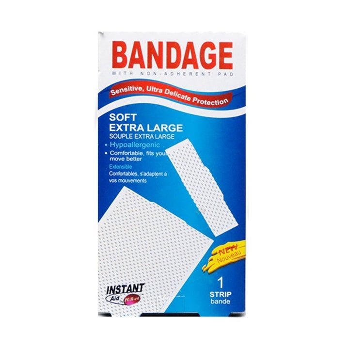 Instant Soft Extra Large Bandage (1 Strip In 1 Pack) 311607 By Purest Image 1